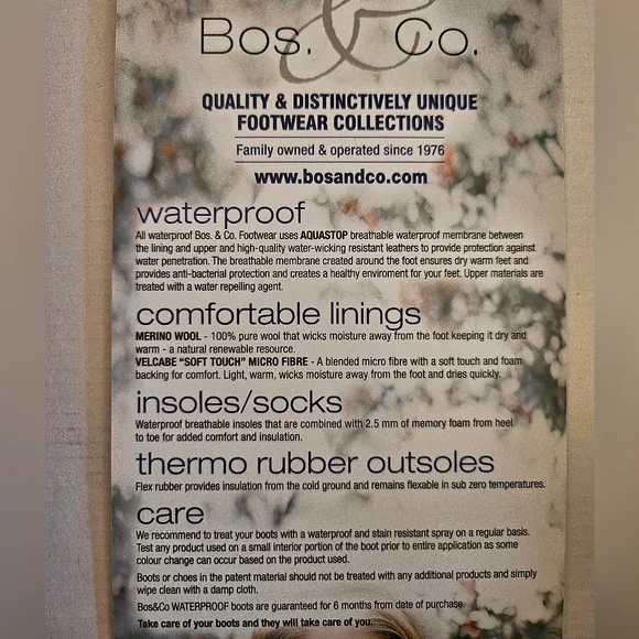 New Bos & Co Angus Winter Boots - Picture 6 of 7